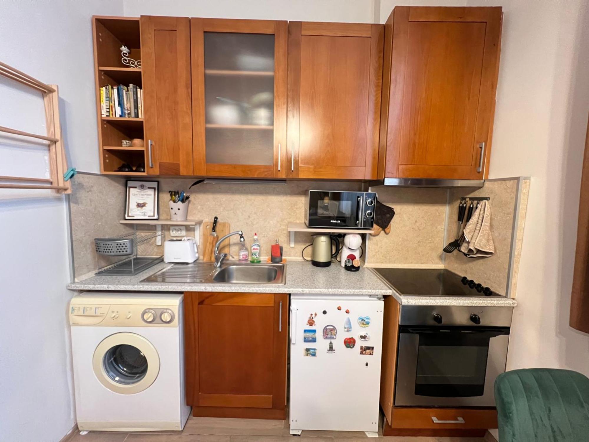 Budapest Central Cozy Studio W Working Space And Wifi ソフィア エクステリア 写真